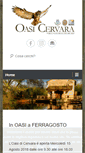 Mobile Screenshot of oasicervara.it